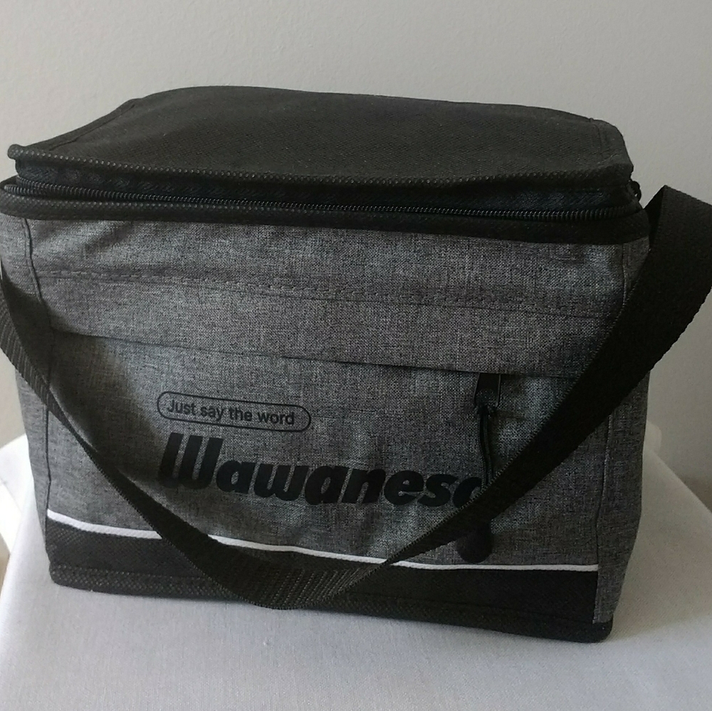Insulated lunch bag and collapsible water bottle NWOT